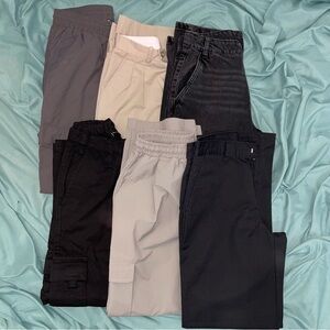 Streetwear pants bundle (sizes 28/smalll woman)